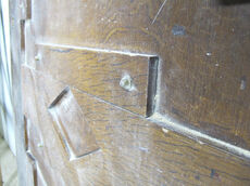 Fyldningsdør uden karm