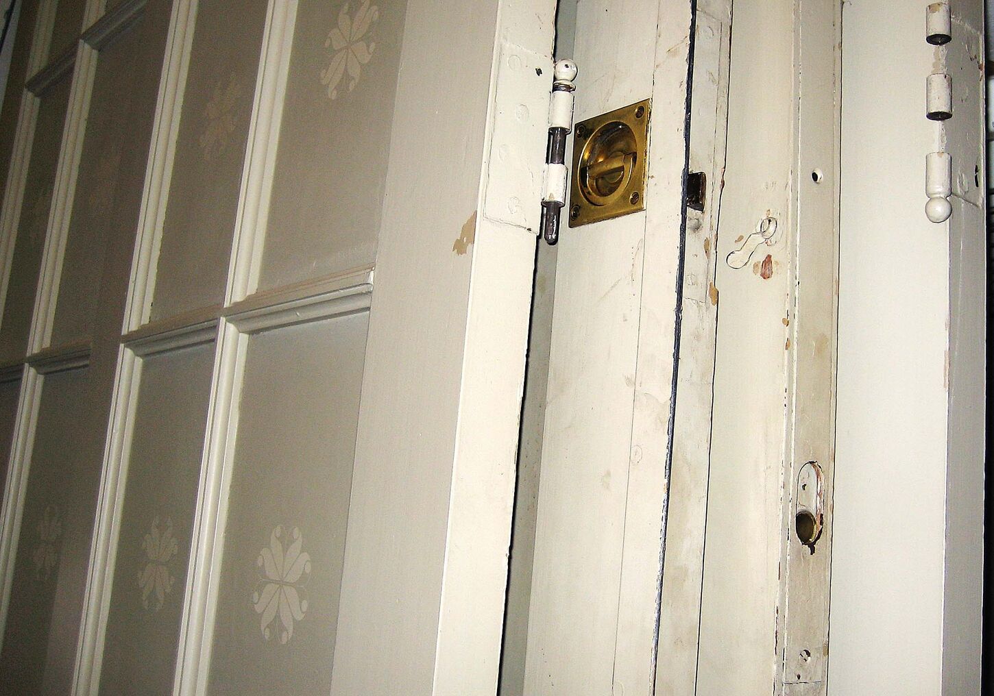 Foldedør uden skinne