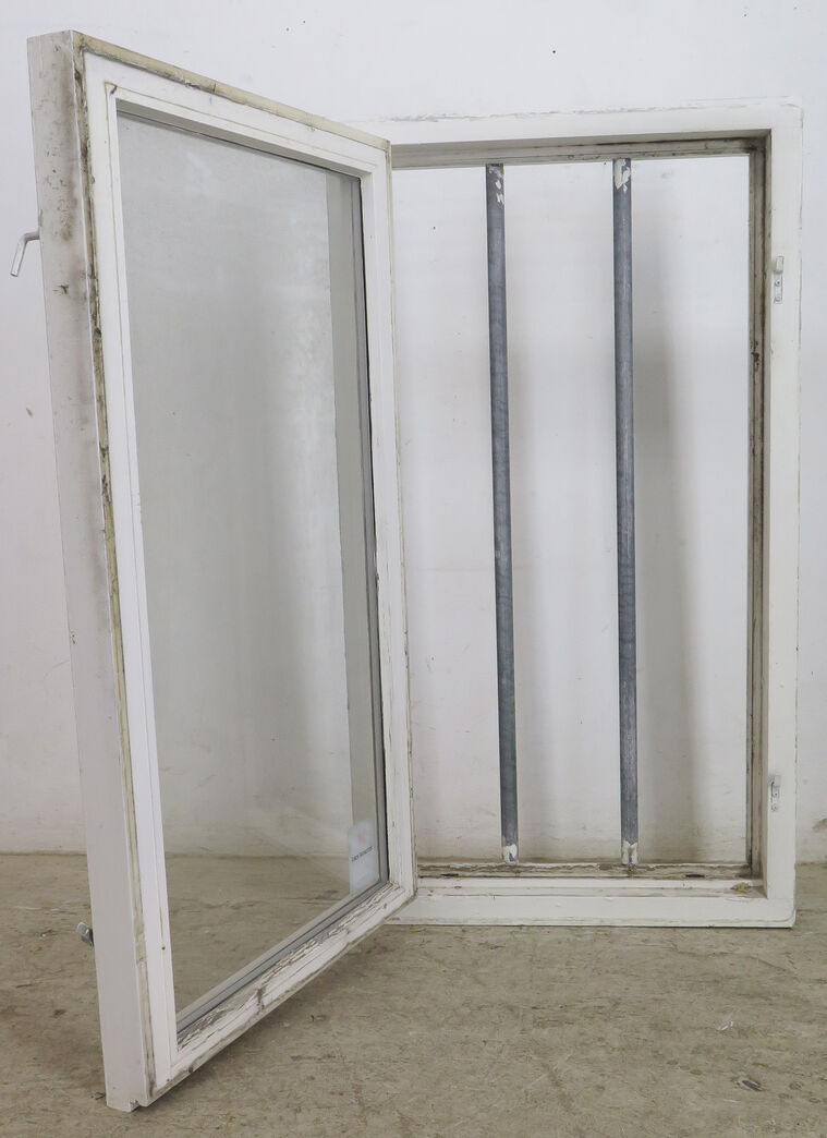 Termovindue med tremme-sikring