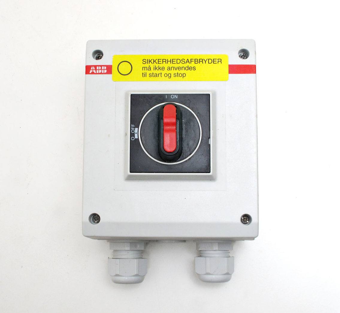 ABB sikkerhedsafbryder - 3-pol 16A