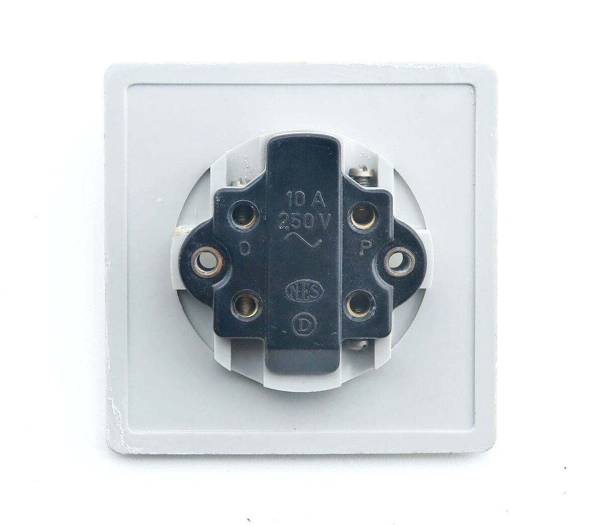 NES Afbryder 1-pol m/glimlampe