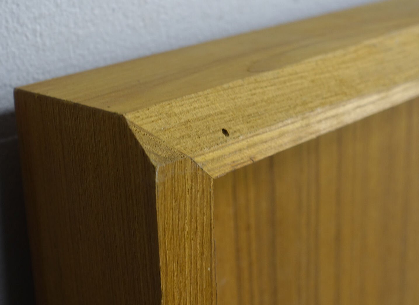 Dobbelt mahognilåge på forramme