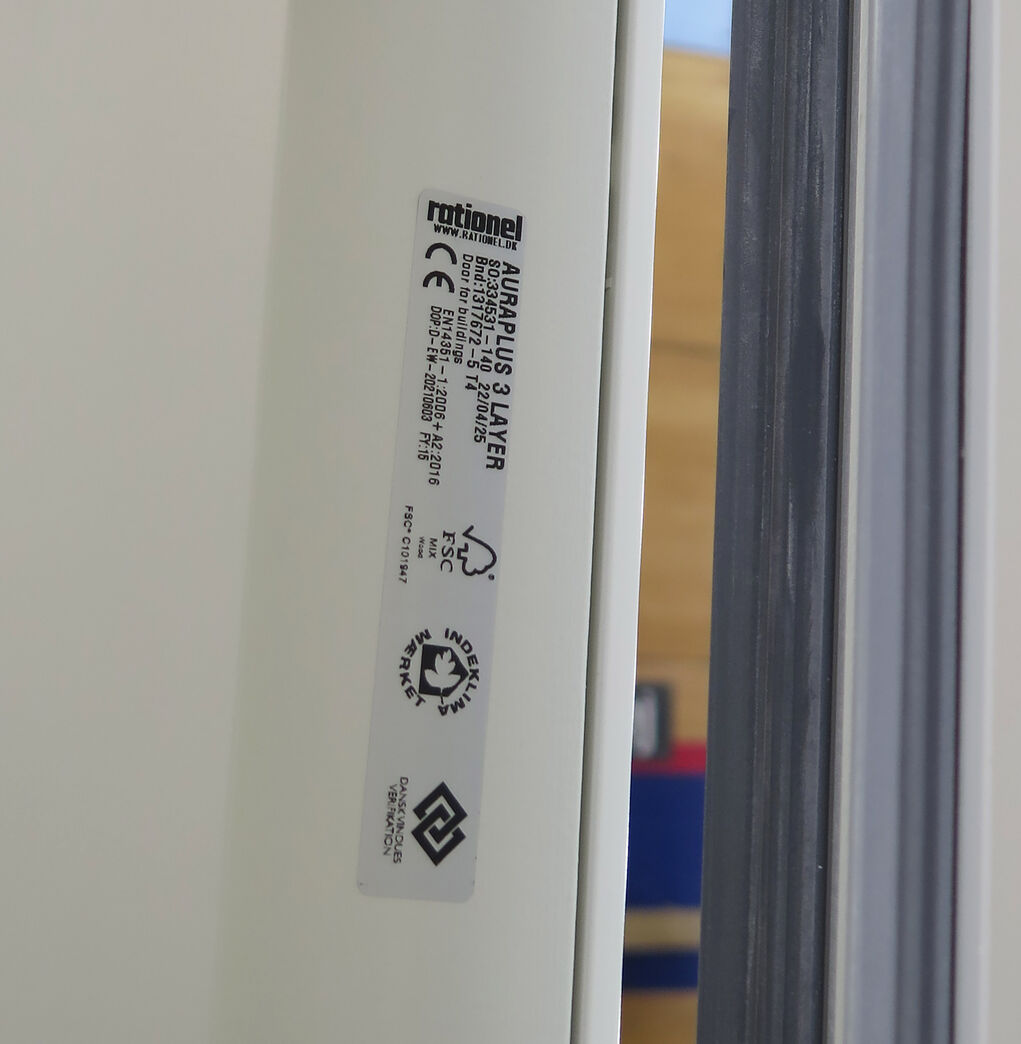 Smal Rationel terrassedør m/energiglas