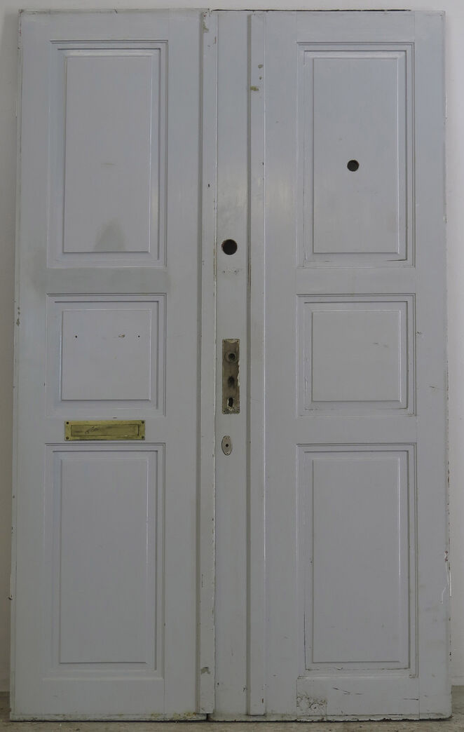 Dobbelt fyldningsdør uden karm