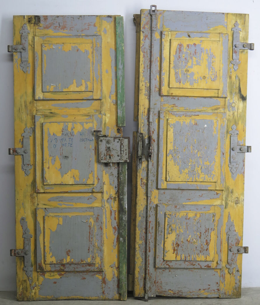 Dobbeltdør uden karm