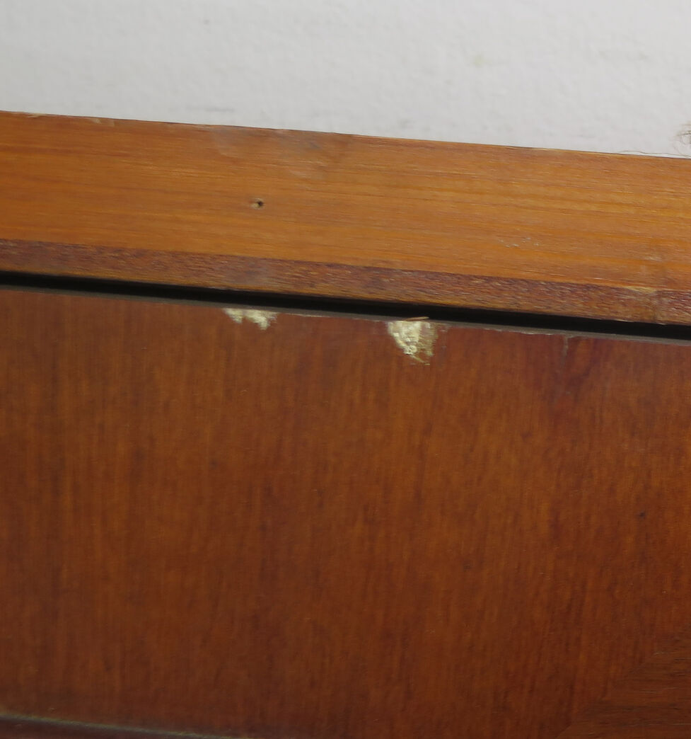 Dobbeltdør i ædeltræ - Fra direktionslokalerne i domicil på Østerbro