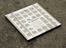 lysegrå skridsikker klinke 15x15cm