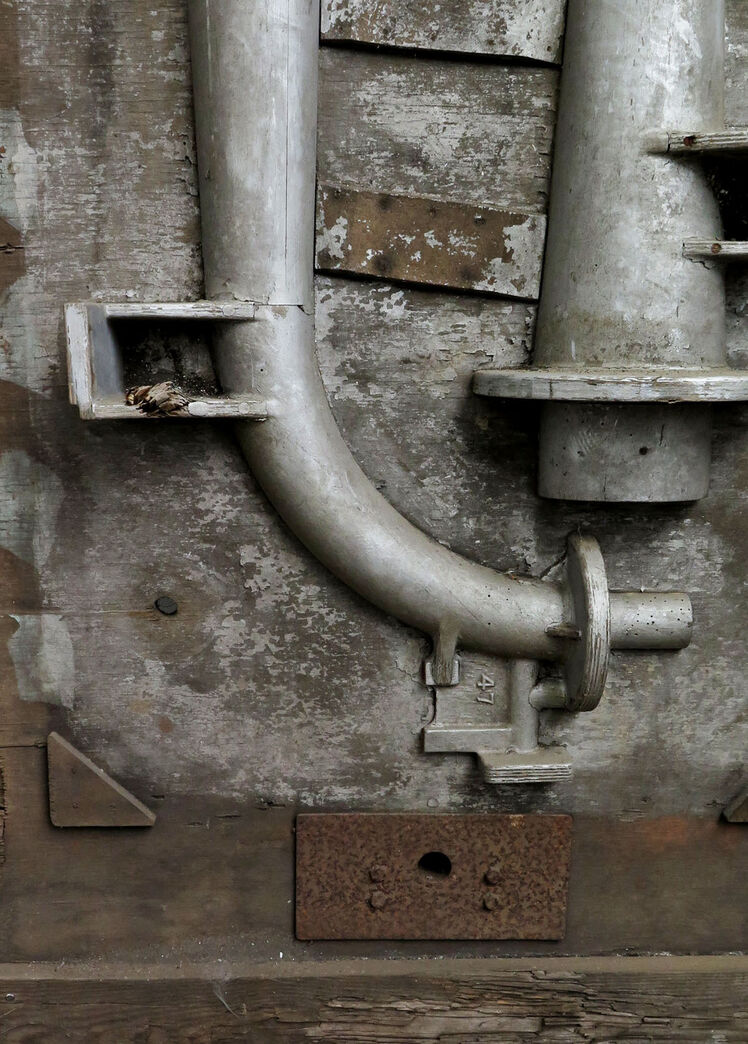 Vægdekoration støbekliché på plade 80x200cm