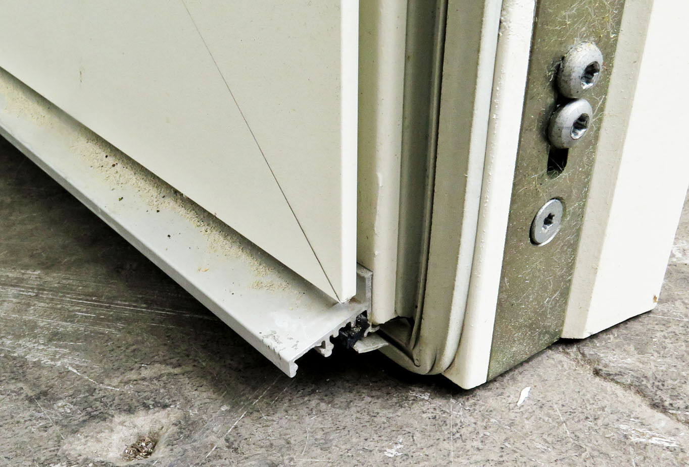 Smal terrassedør med 3-lags glas, Velfac