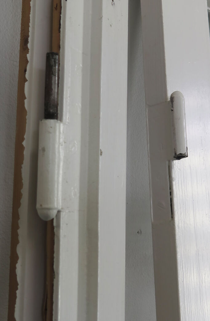 Fransk dør med karm