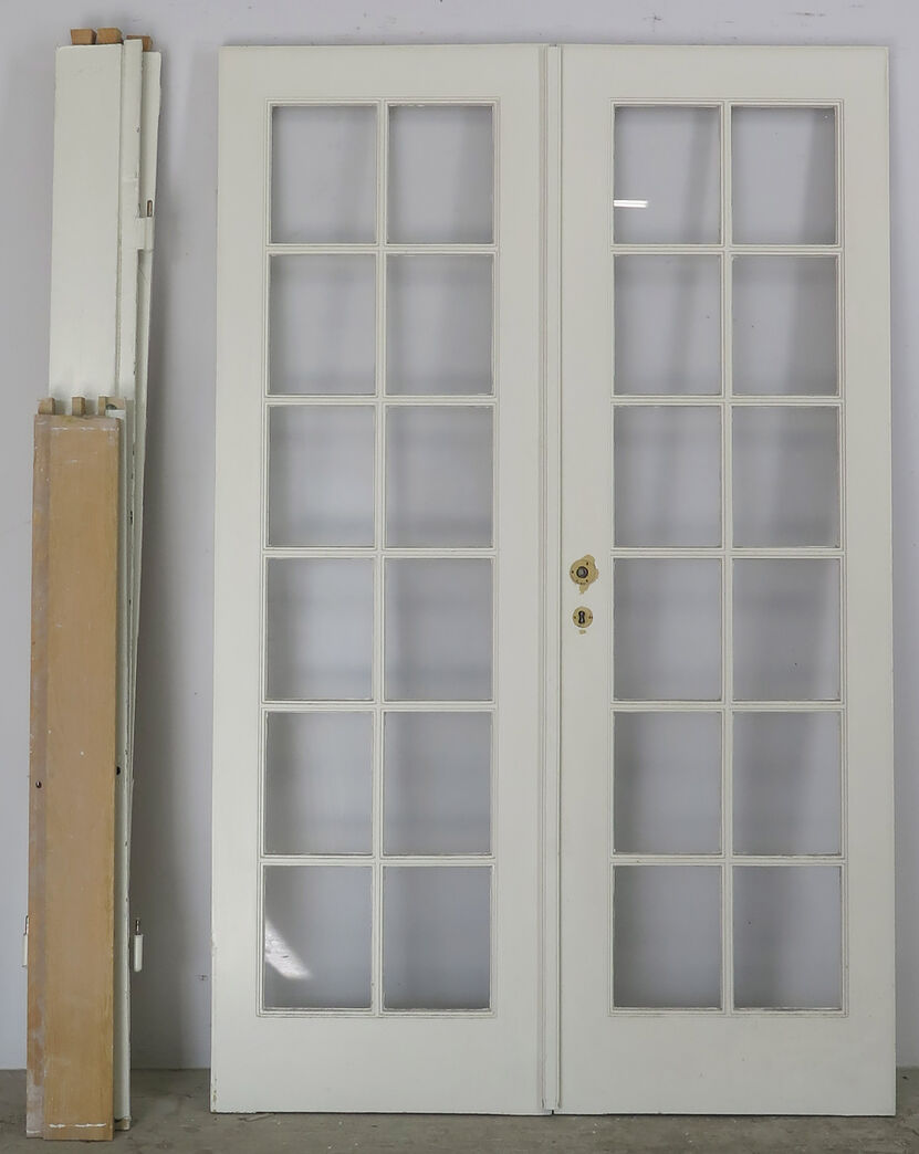 Fransk dør med karm