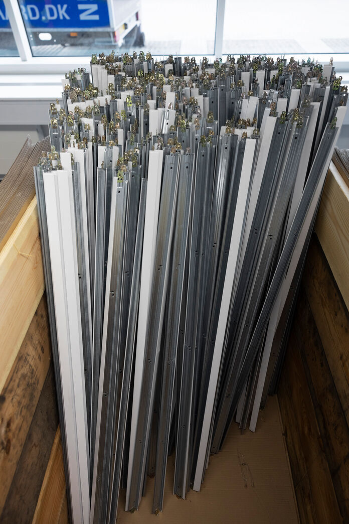 Tværprofil T24 C30 Hvid/L:1200mm