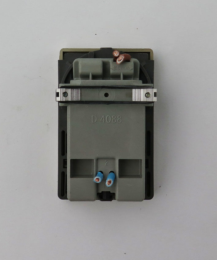 LK Fuga dobbelt stikkontakt - Grå