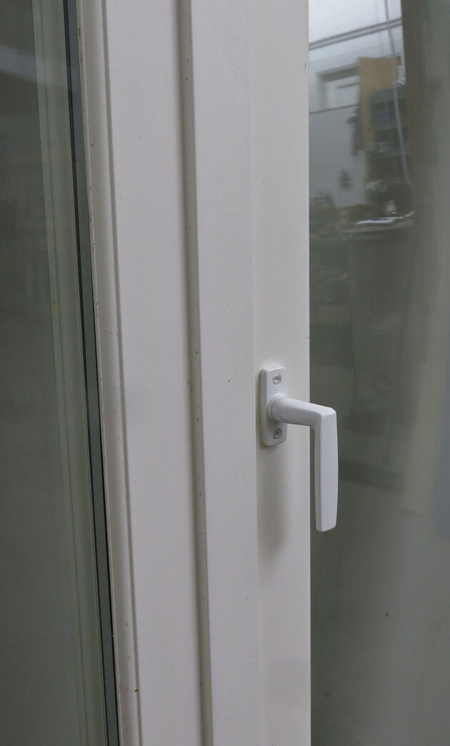 Terrassedør med koblet ramme - 257,3 cm