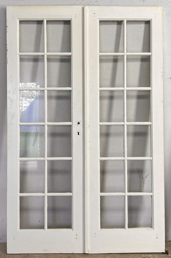 Fransk dør med karm