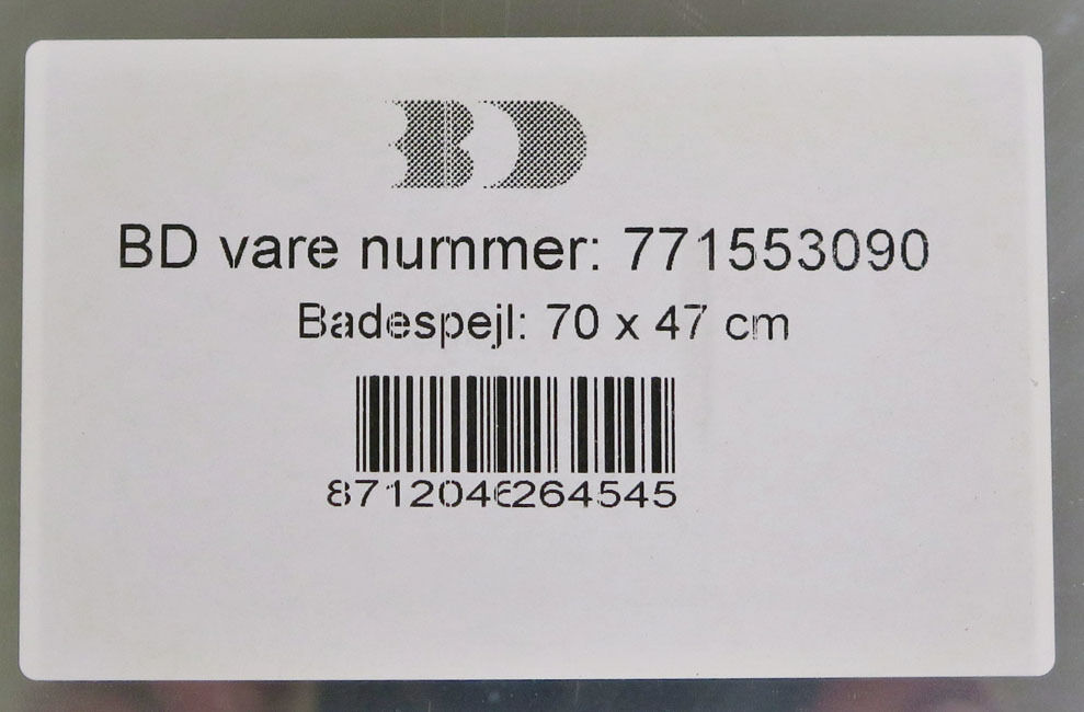 Badespejl 70x47 cm Badespejl 70x47 cm