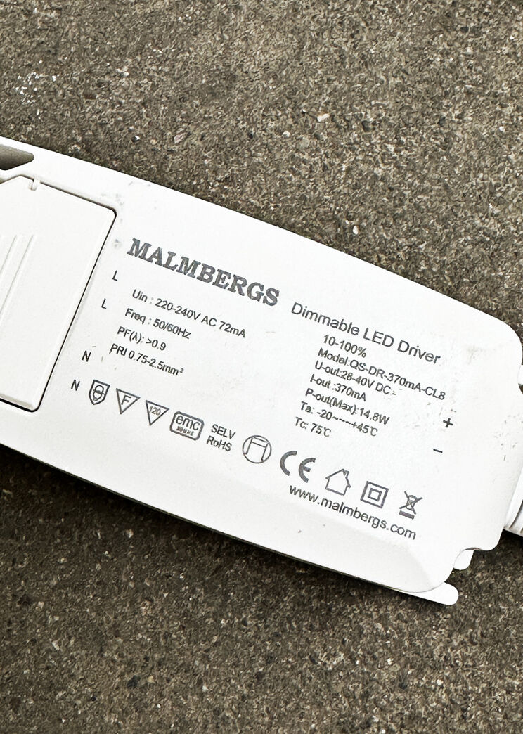 Malmbergs Saturnus LED downlight