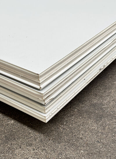 Lysegrålamineret spånplade 6 stk.