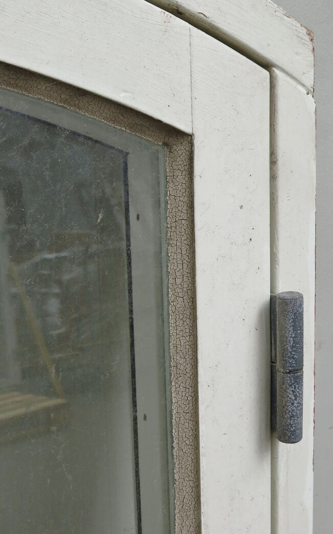 Sprossevindue med koblet ramme