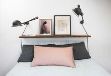 Hylde af egetræsbjælke fra Operaen i København - 1,5 meter