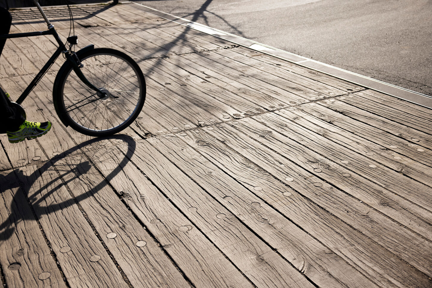 Hylde af egetræsbjælke fra Operaen i København - 1,5 meter
