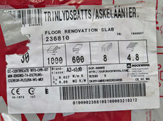 Rockwool Trinlydsbatts 1000x600x30 mm 8,4 m2