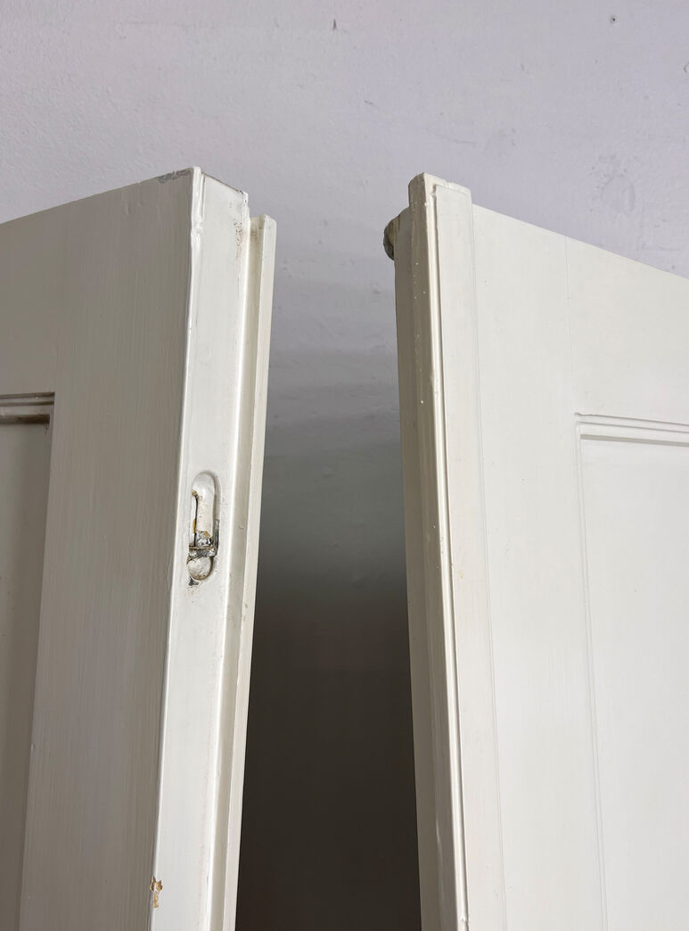 Dobbelt funkisdør med karm