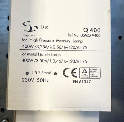 Metal halogen projektør 400 W