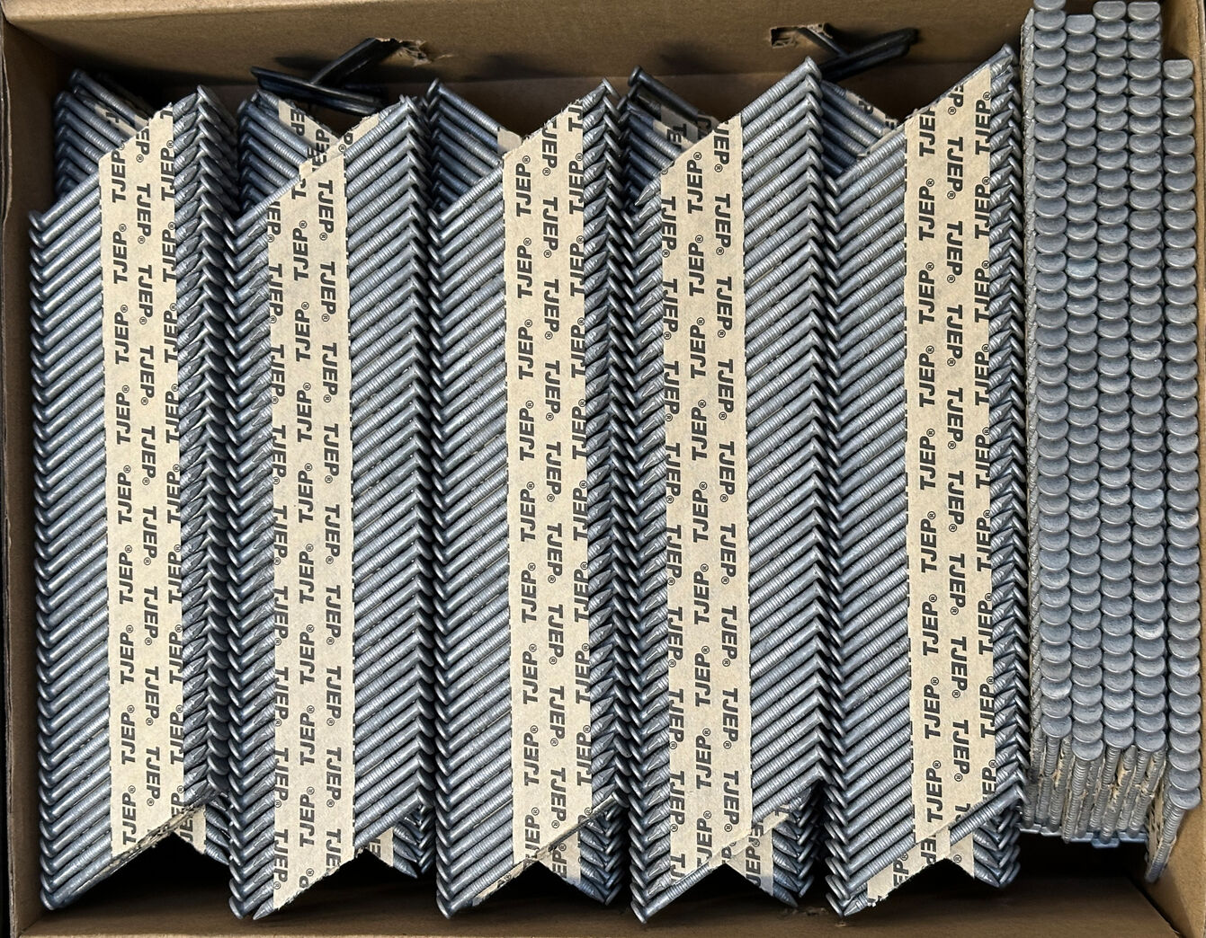 Tjep Ring/rille pistolsøm 2,8x50 mm 6000 stk