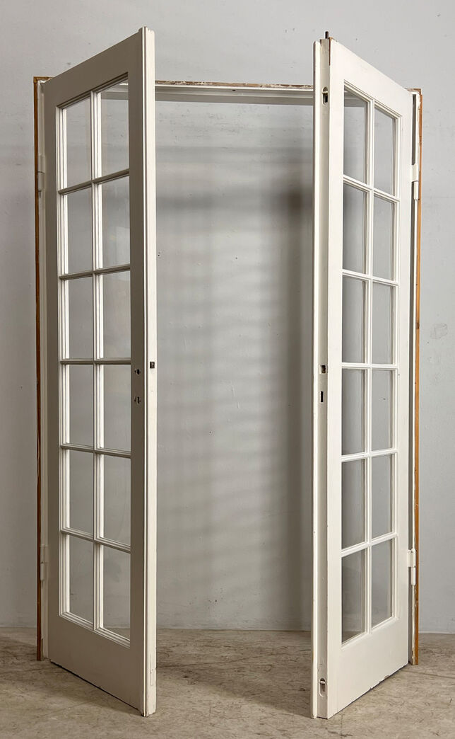 Fransk dør med karm