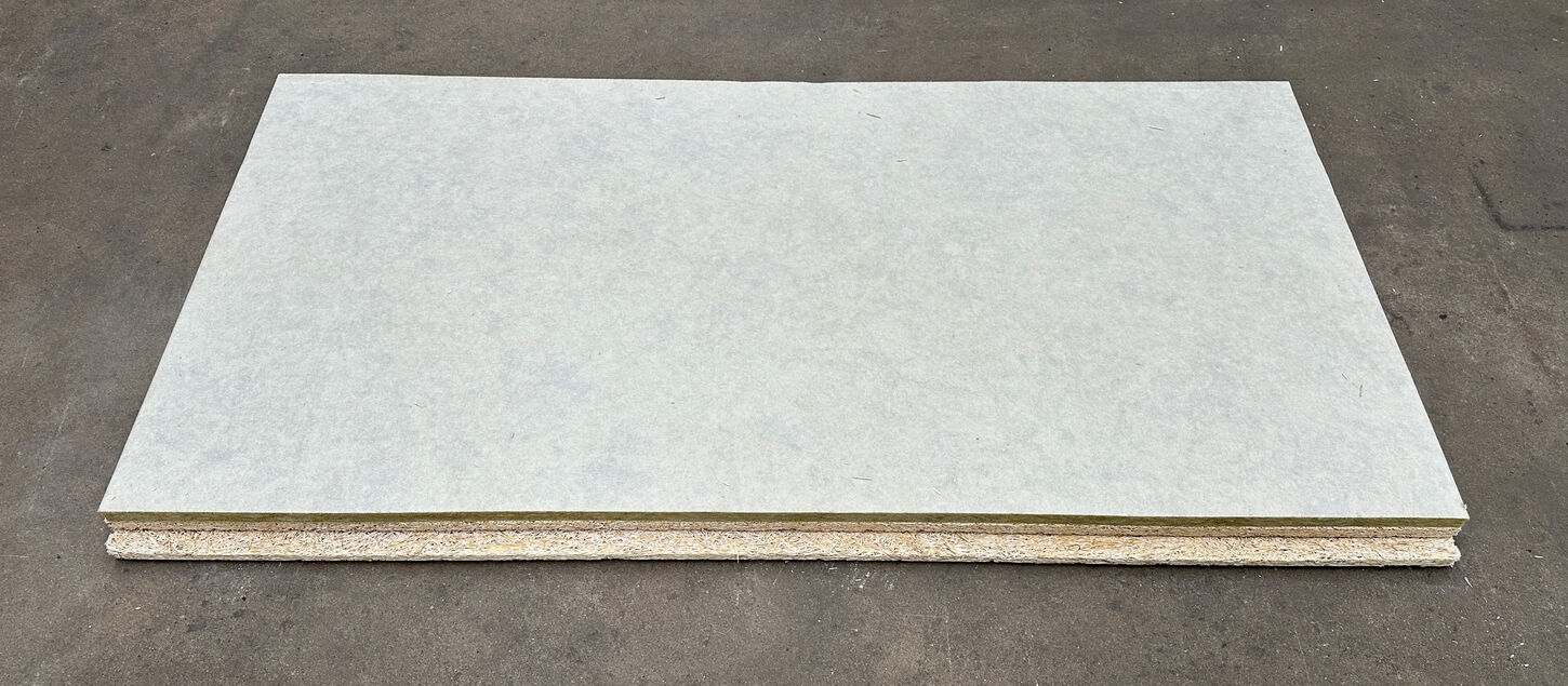 Troldtekt akustikplade Plus Lys Fin Natur 3,5x60x120 cm