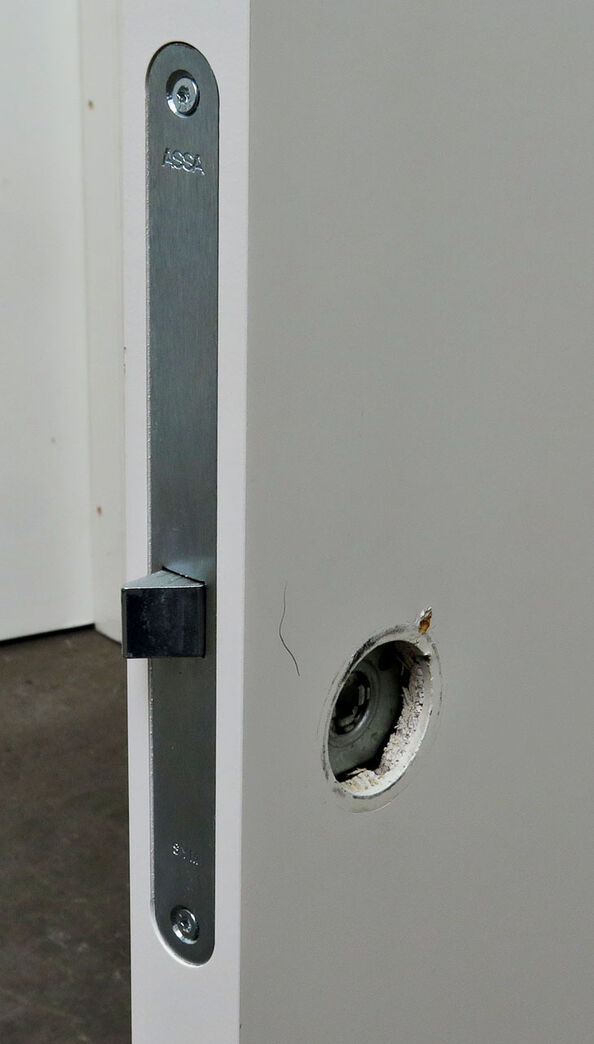 Trehøje brand/lyddør BD30 M10 med karm