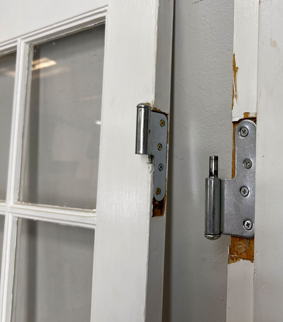 Fransk dør med karm