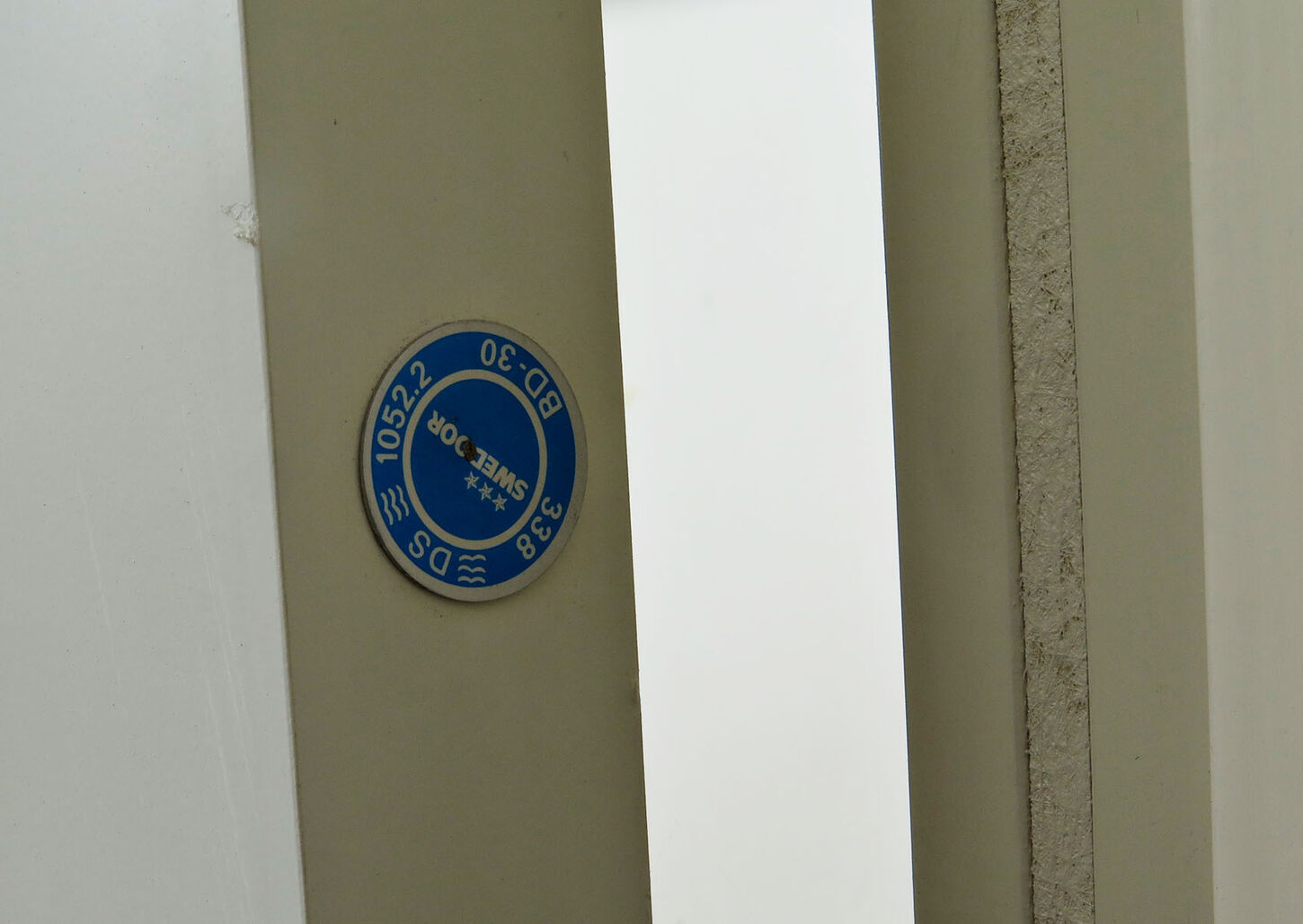 Swedoor branddør BD30 M10 med karm