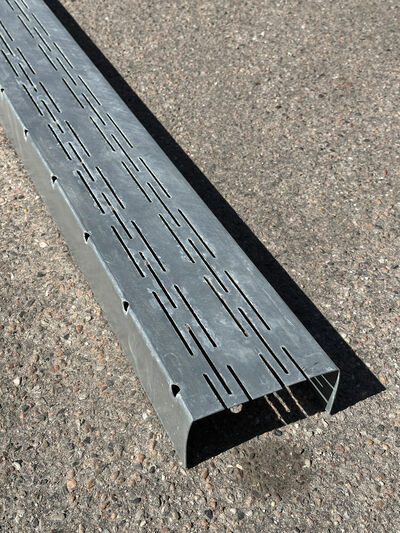 Triplan ydervægsskinne 120/3000 mm