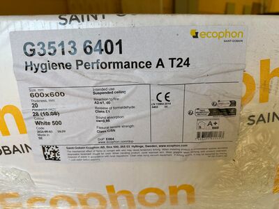 Ecophon Hygiene Preformance A 60x60