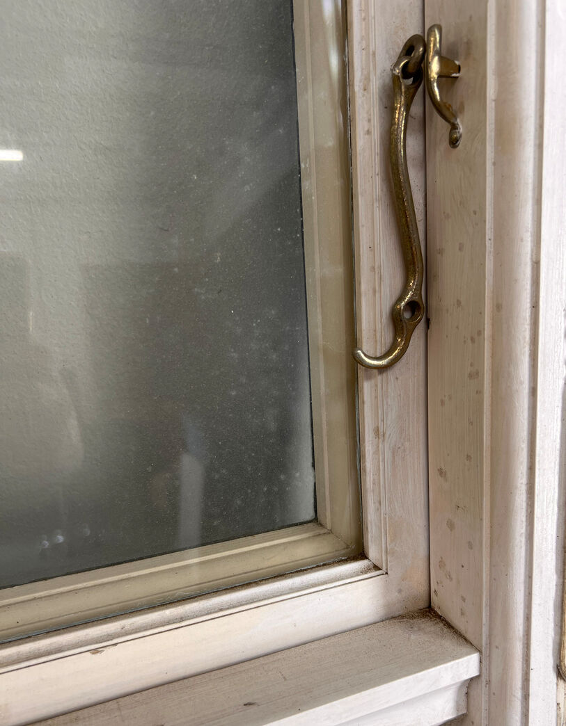 Dannebrogsvindue med koblede rammer