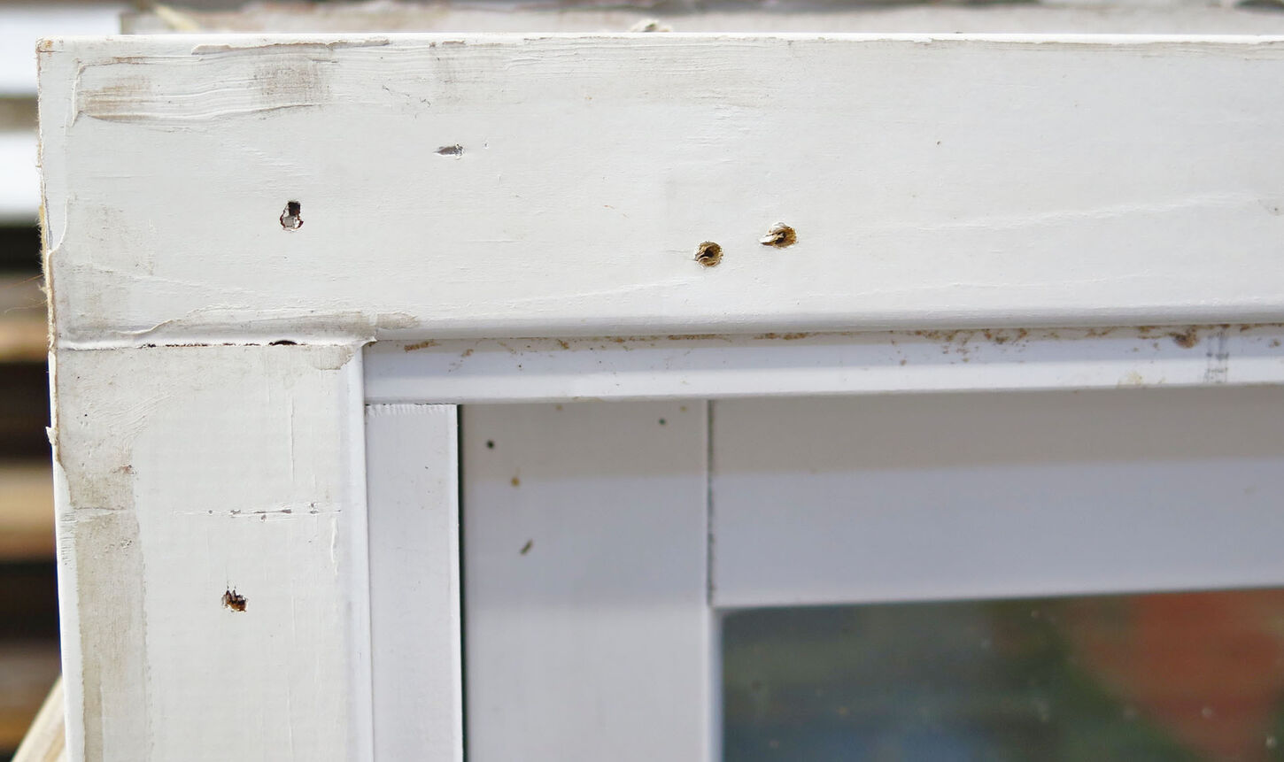 Termovindue med satineret glas - 107 cm