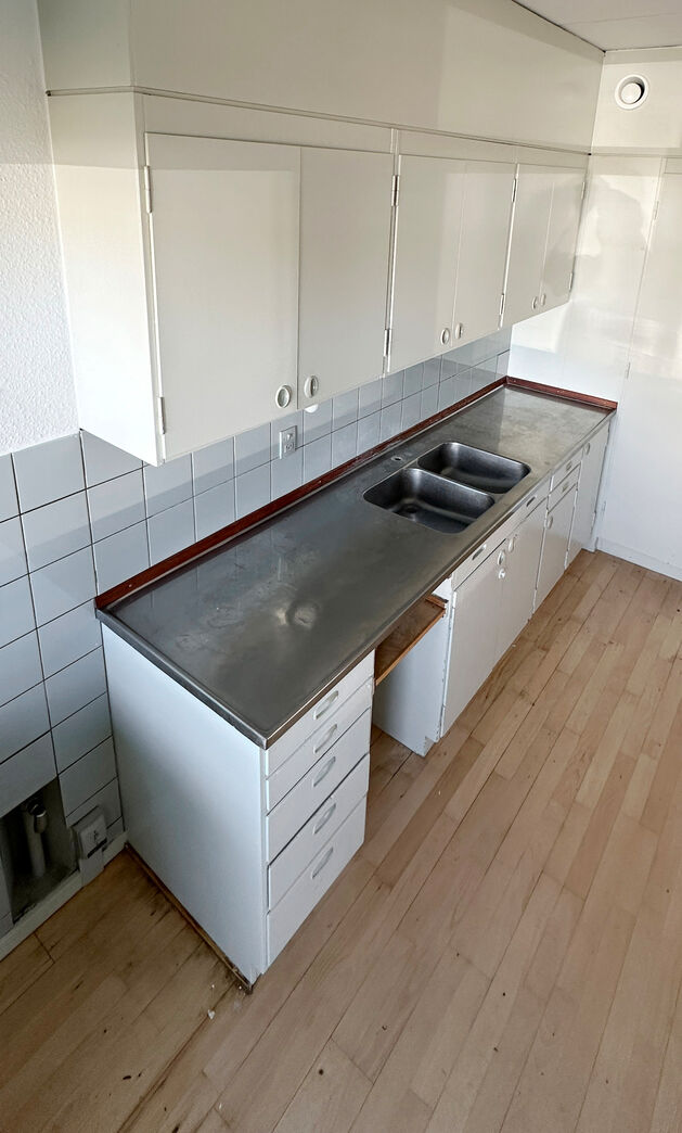 Komplet 60'er køkken, malet