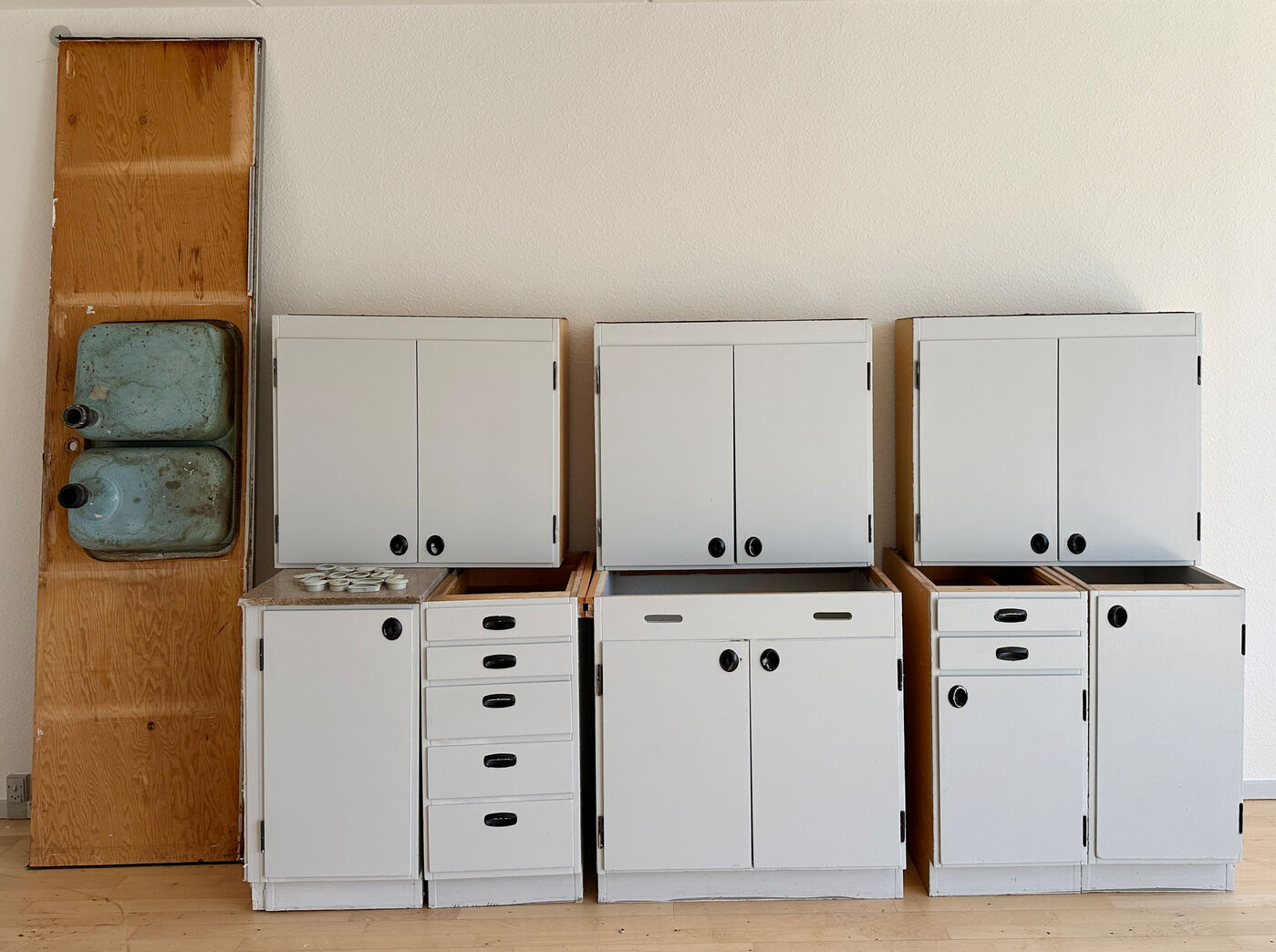 Komplet 60'er køkken, malet