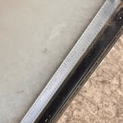 Termovindue med matteret glas