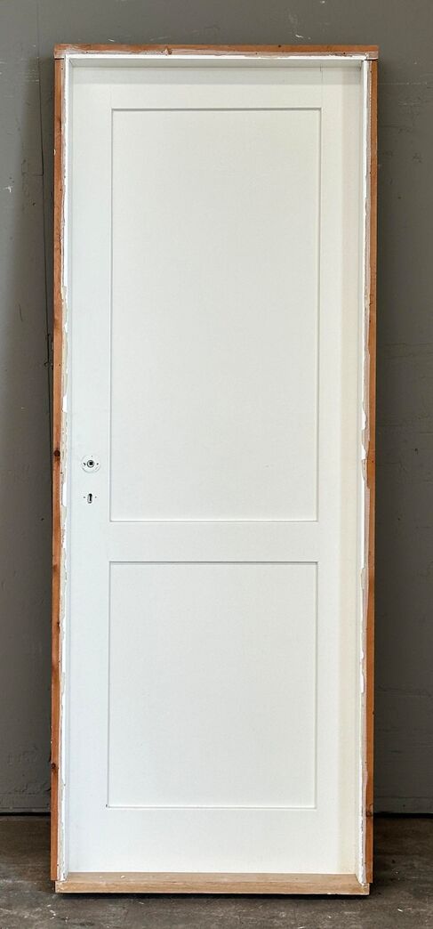 Fyldningsdør 78 cm med karm vh