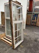 1-fags sprossevindue med forsatsramme