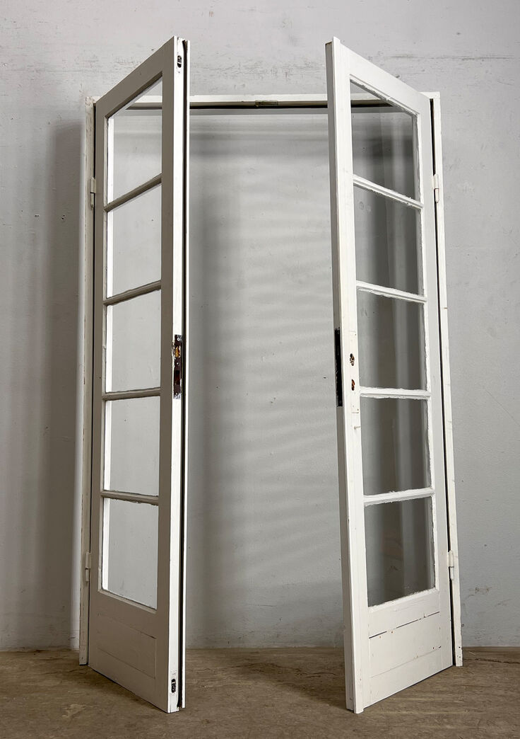 Gammel havedør med sprosser