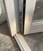 Terrassedør med karm