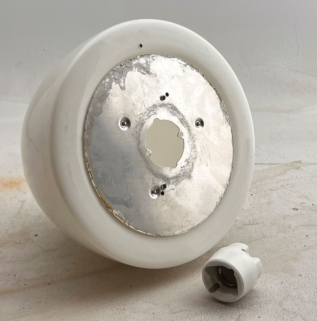 Loftlampe - opalglas