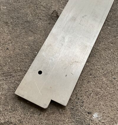 Bundstykke- stål- rustfrit 930 mm