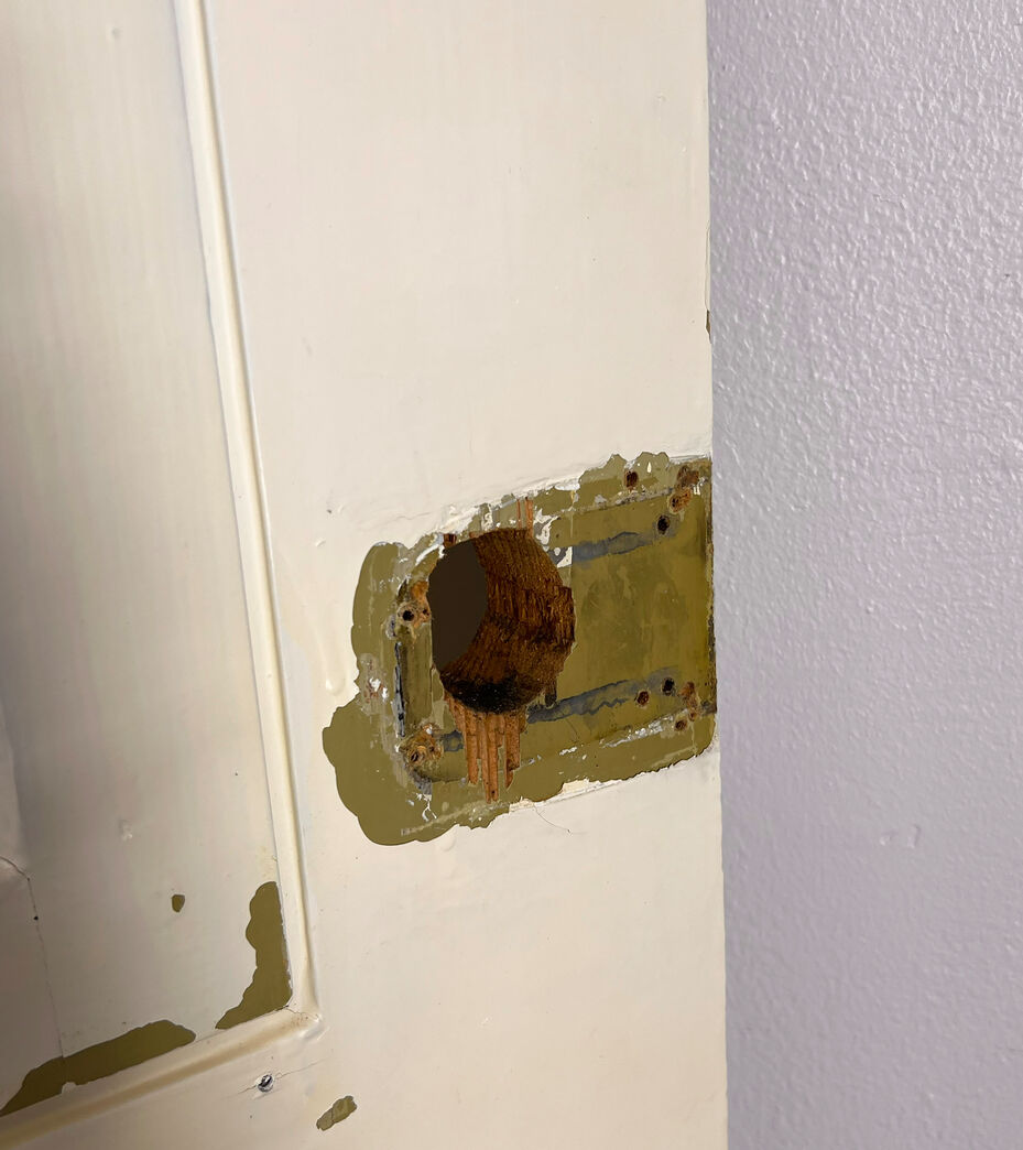 Fyldningsdør uden karm