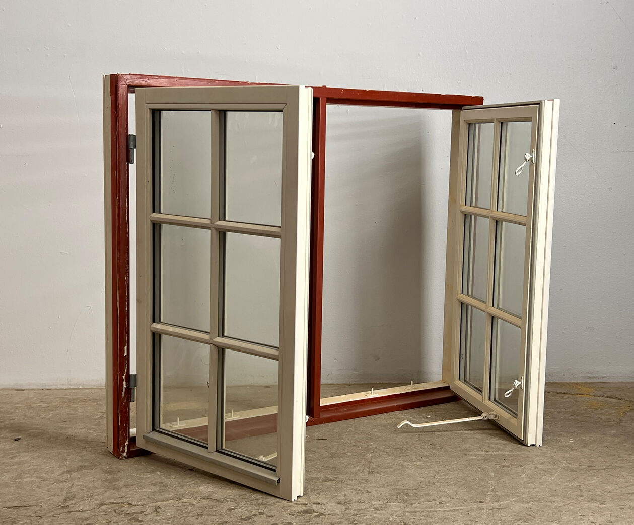 Termovindue med sprosser