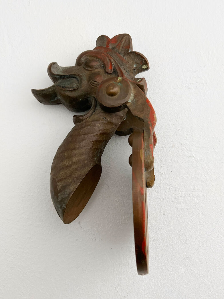 Dørhammer i messing